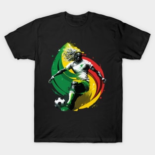 Ghana Soccer Magic Artwork T-Shirt